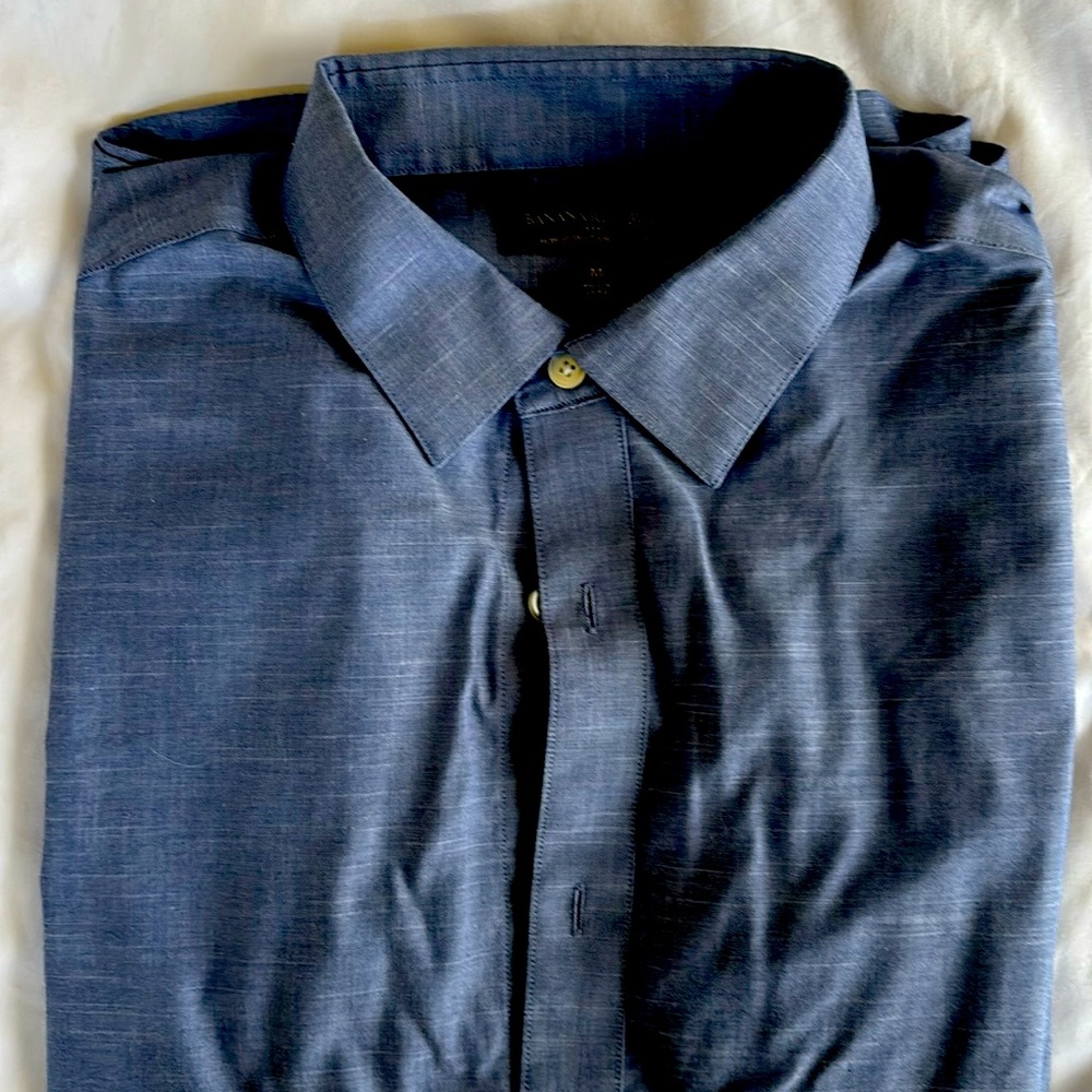 Blue long sleeve shirt